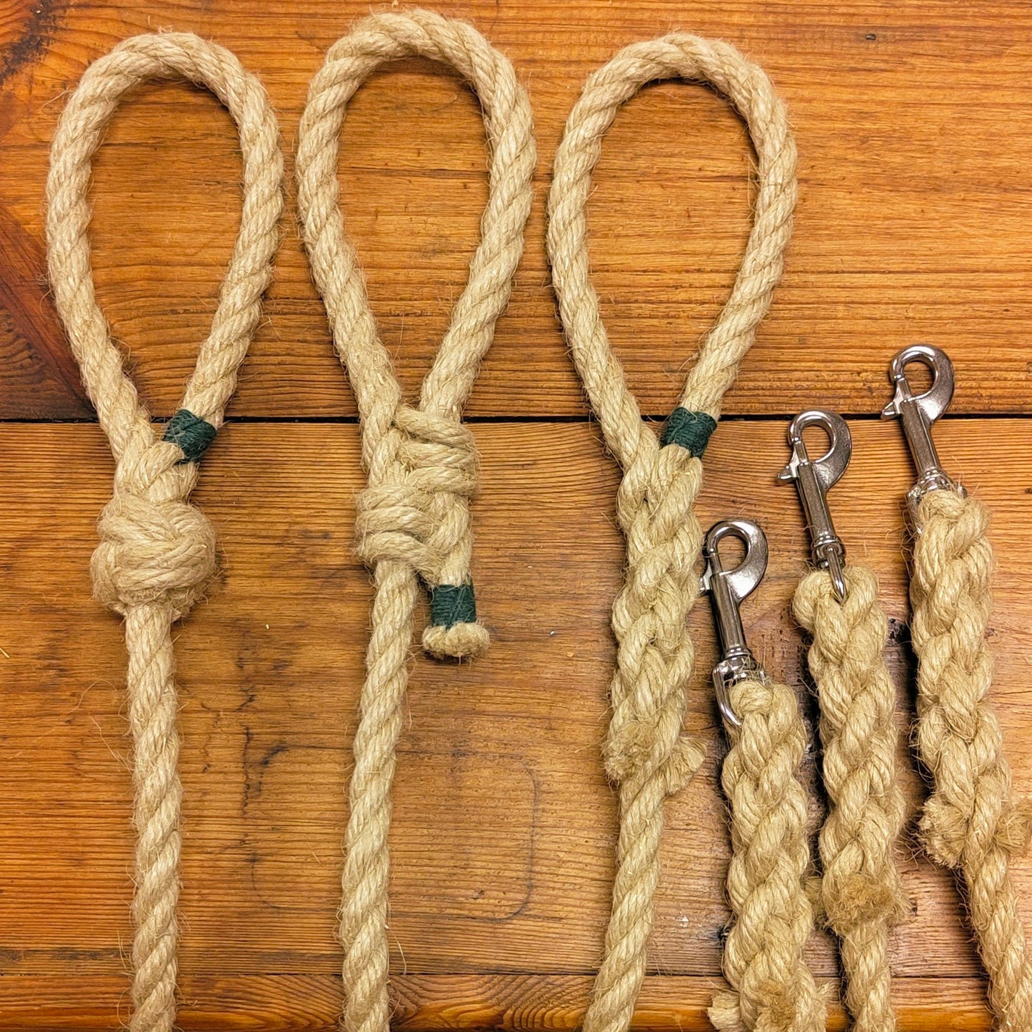 Natural Flax Dog Leads